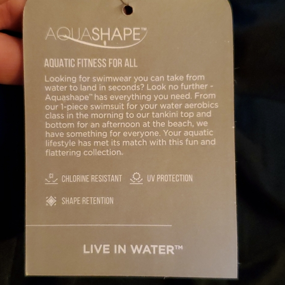 Nwt high waisted black swim bottoms - Picture 7 of 9